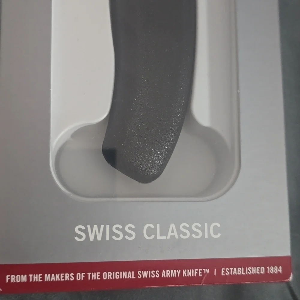 ❤️BUY 2 GET 1 FREE  Victorinox Black-Handled Swiss Classic Bread Knife